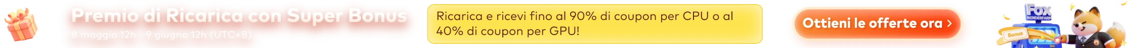 20% di bonus Sulla tua prima ricarica