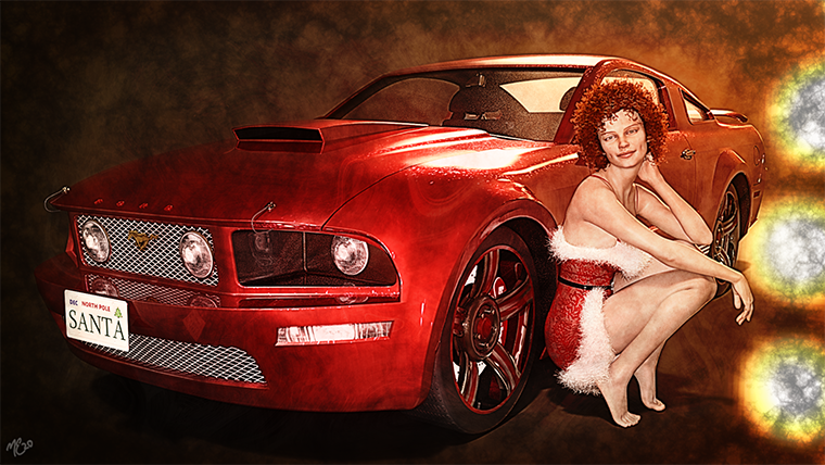 Santa's New Ride