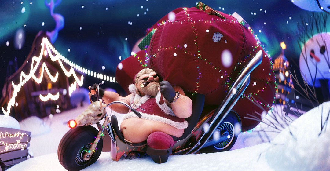 Heavy Metal Santa