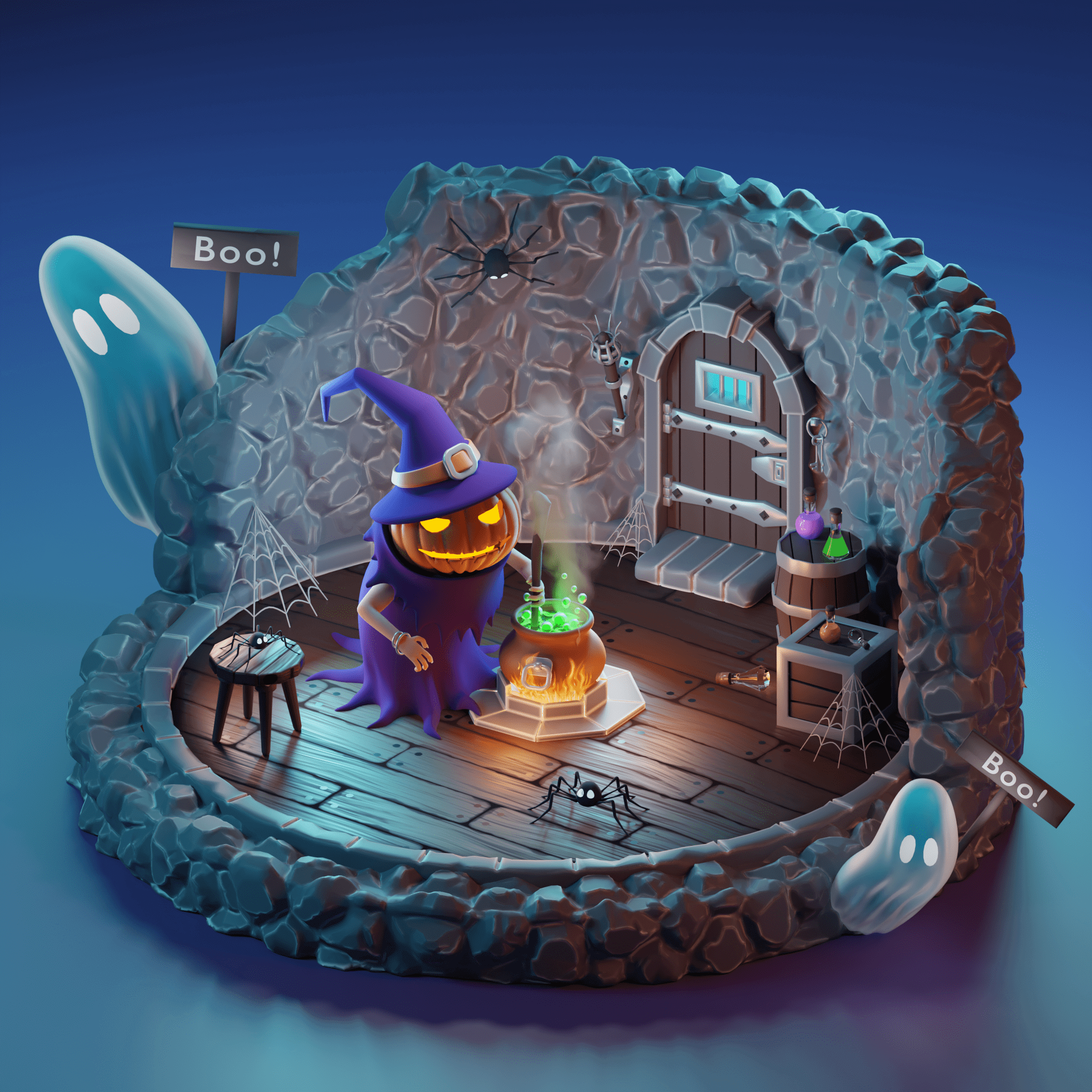 The witch and her potions: recipes for all occasions