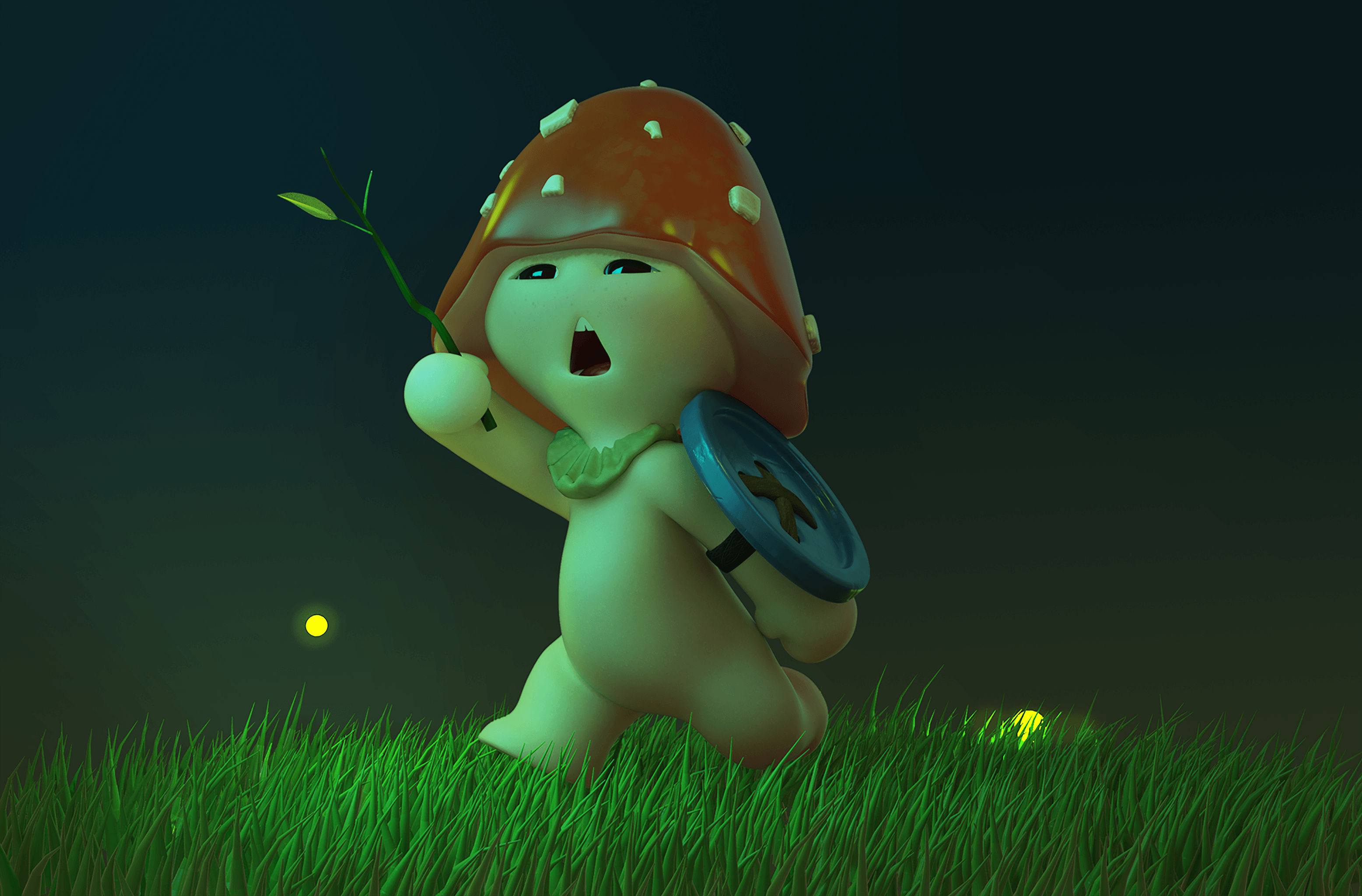 Little mushroom inst