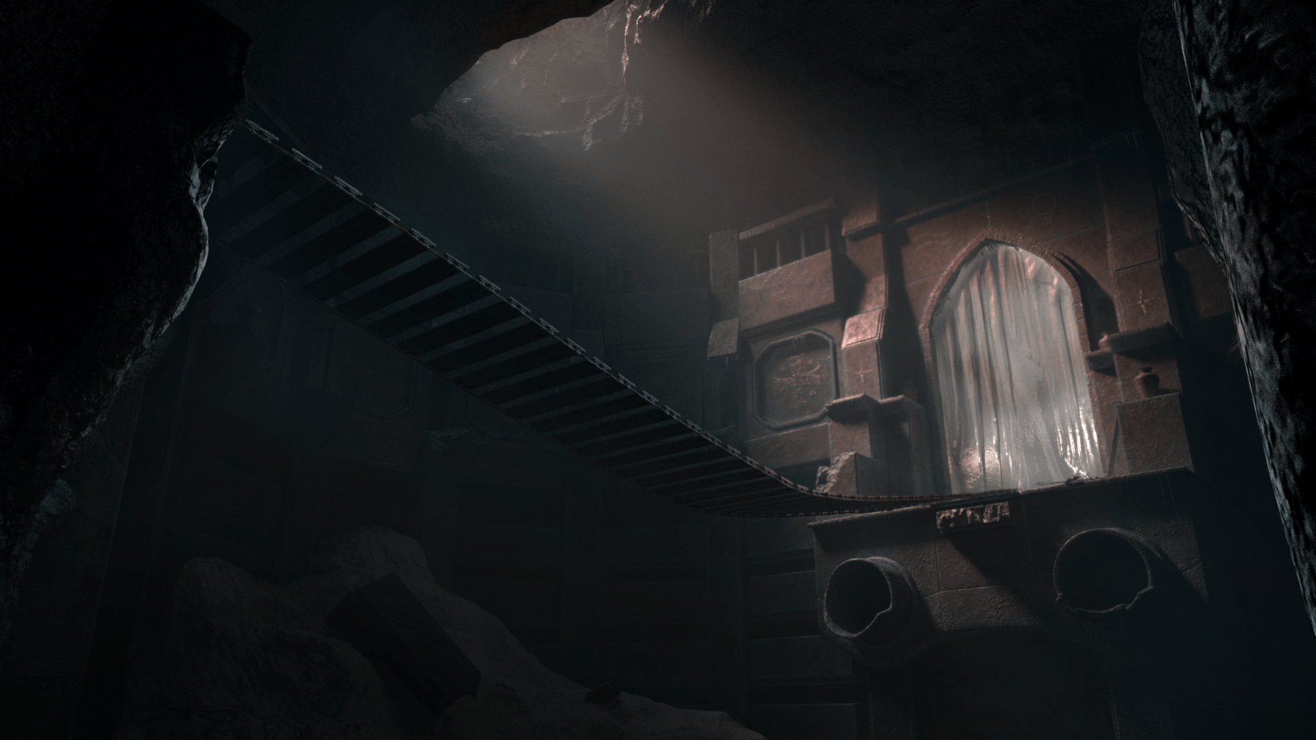 The cold grave