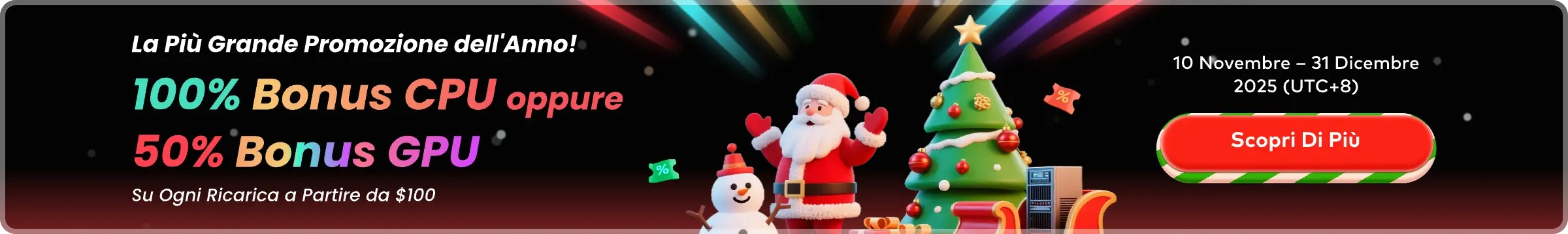 SUPER SALDI DI NATALE!