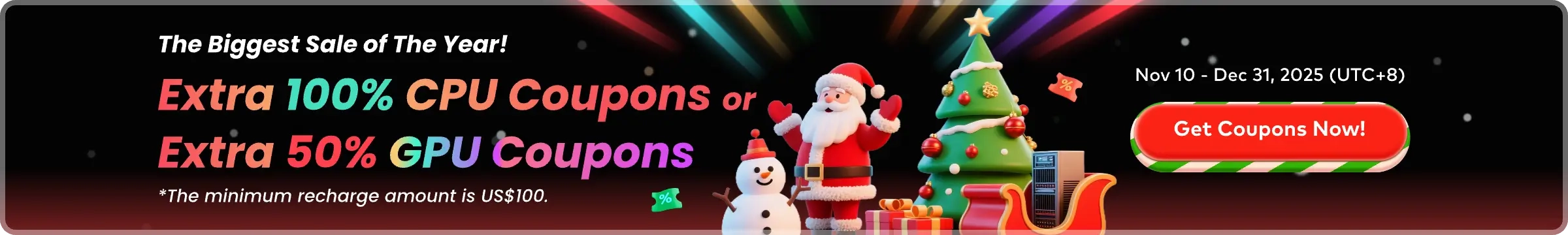 CHRISTMAS SUPER SALE！