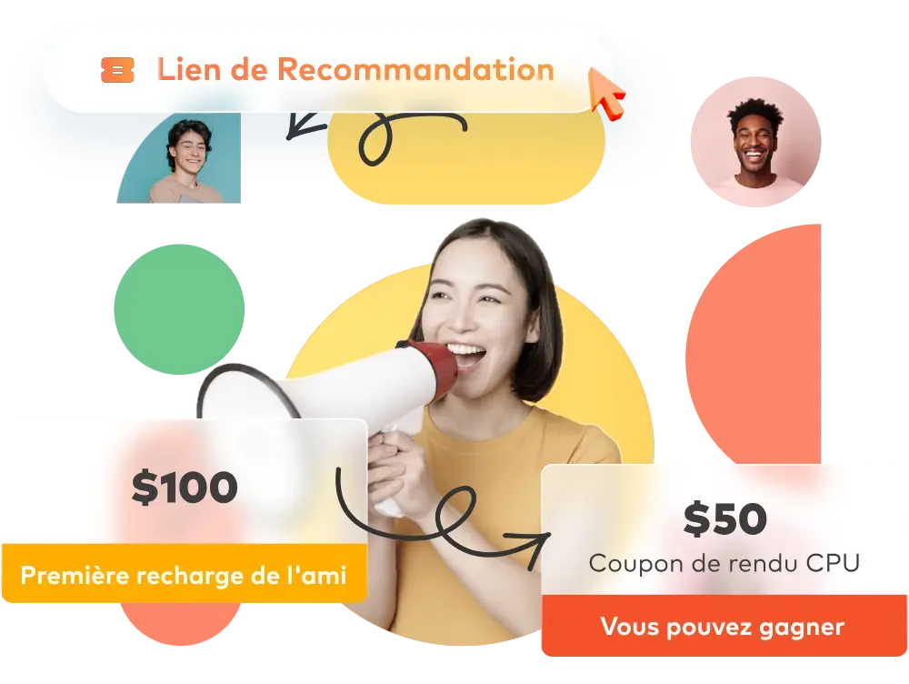 Invitez des Amis et Gagnez des Coupons