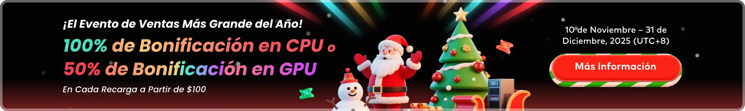 ¡SÚPER OFERTA NAVIDEÑA!