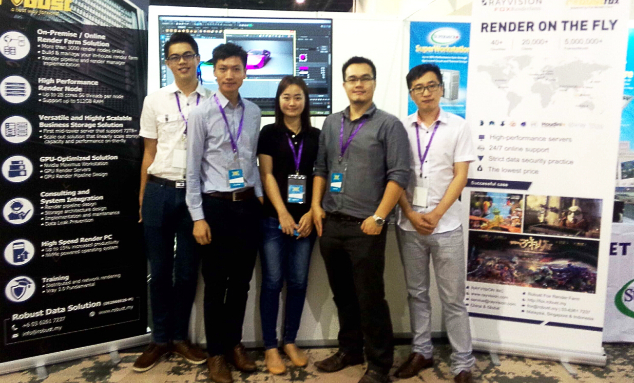 RAYVISION’s Attendance on First Malaysia VAX with Local Agent