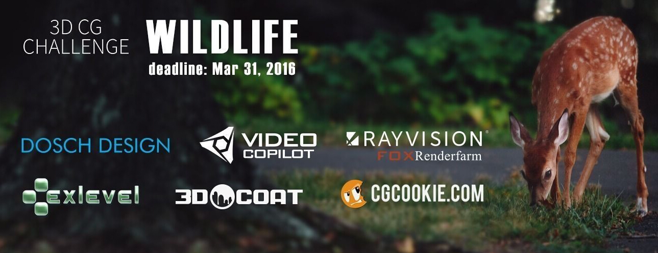 CGTrader CG Wildlife Challenge’s Blockbuster Launch