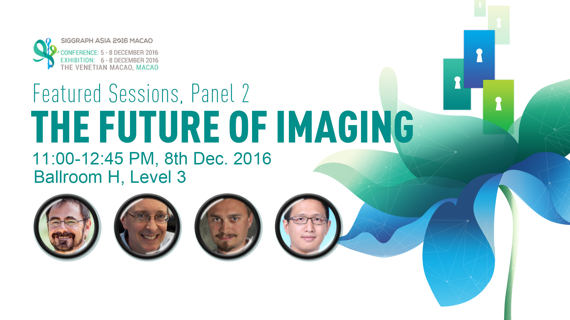 SIGGRAPH Asia | Featured Session Panel 2: The Future of Imaging 