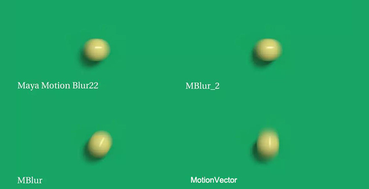 Maya 2018 Arnold's Method of Making Motion Vector Blur in AOV Channel
