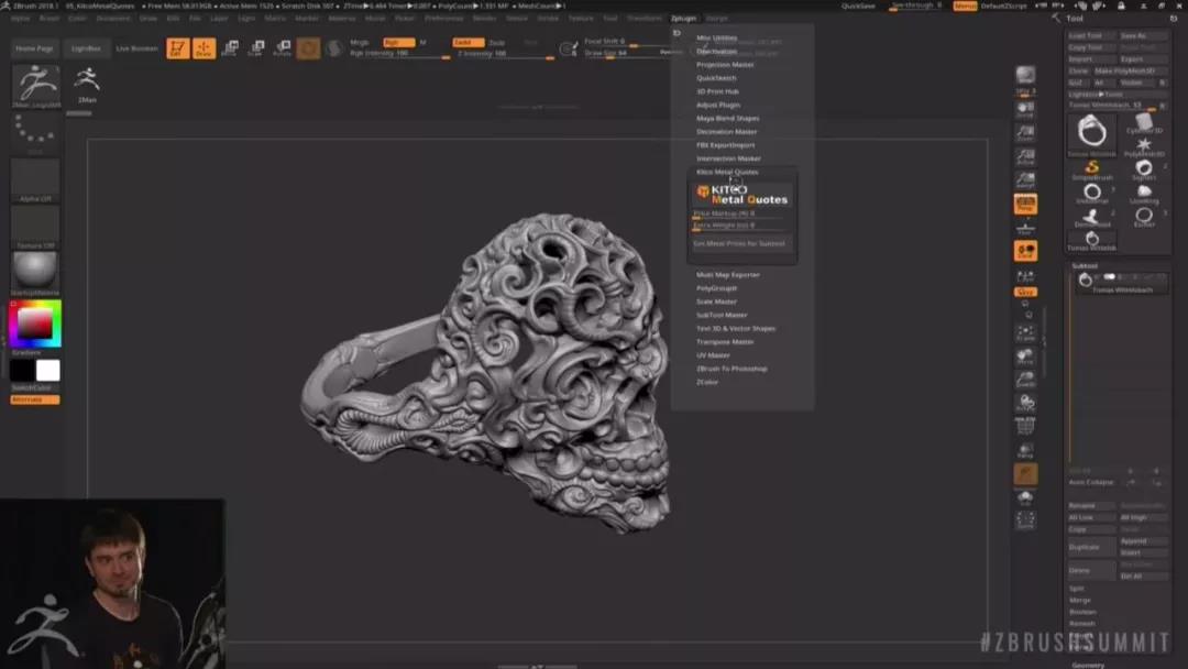 why not working svg in zbrush 2019