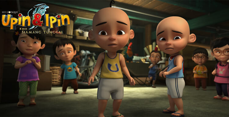 Upin Ipin Keris Siamang Tunggal Rendered With Fox Renderfarm