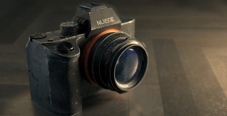 How To Create An Old Camera In Blender?