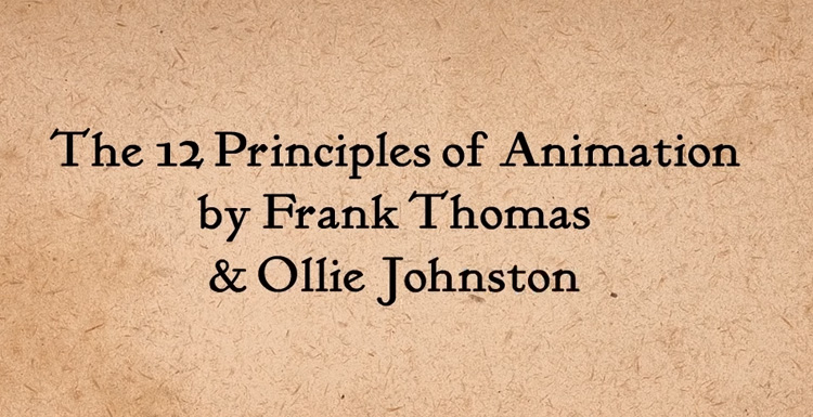 Disney's Twelve Basic Principles Of Animation