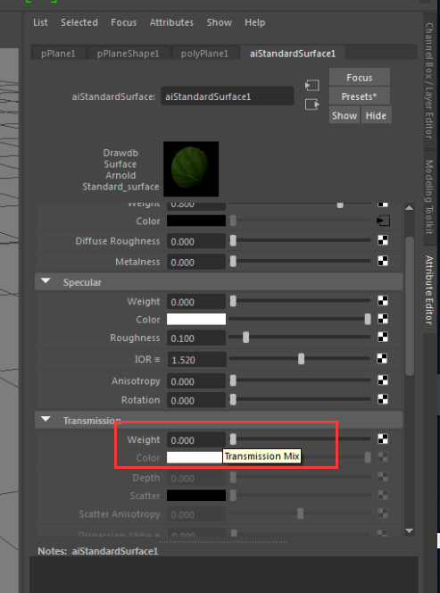 How Does Maya Bring Arnold To Render Transparent Textures