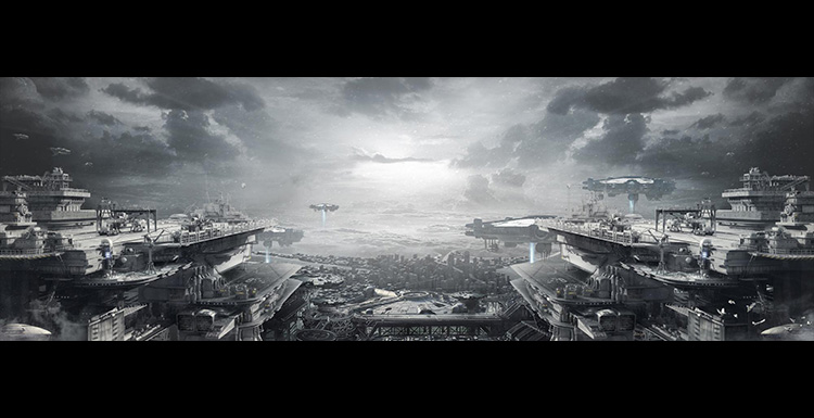 The Creation Analysis of A Sci-Fi Scene