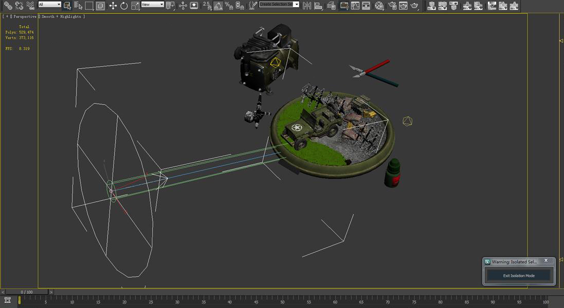 Willys Jeep Production Analysis, A Real Photo-Level Rendering Tutorial