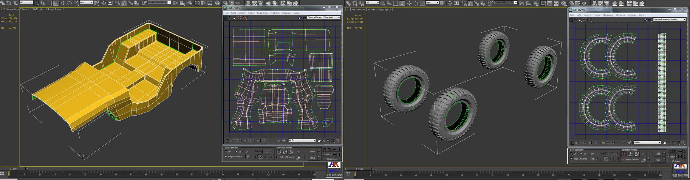 Willys Jeep Production Analysis, A Real Photo-Level Rendering Tutorial